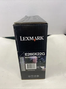 Lexmark E260X22G Black Drum Toner Cartridge - Zdjęcie 1 z 5