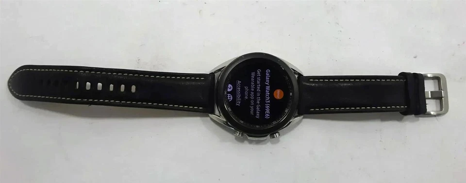 Samsung Galaxy Watch 3 SM-R850 GPS 41mm Aluminum Case - Silver - Image 1 of 4