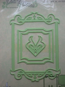 LECREA' MULTI DIES - "FRAME CLASSIC RECTANGLE" 459388 FOR CARDS & SCRAPBOOK - Picture 1 of 4