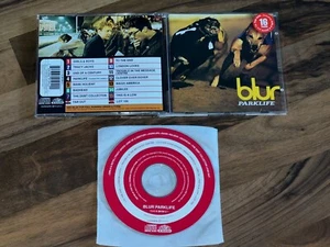 BLUR Parklife OOP 1994 EUROPEAN CD album with hype sticker - Foto 1 di 3