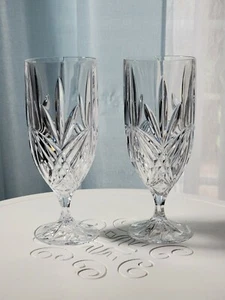 2 - Godinger Stielgläser, Bleikristall, Dublin Eisgetränkegläser 12 Unzen EUC - Bild 1 von 6