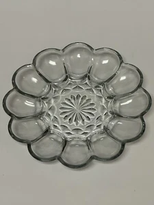Vintage / Retro Anchor Hocking Deviled Egg Plate / Platter - Picture 1 of 3