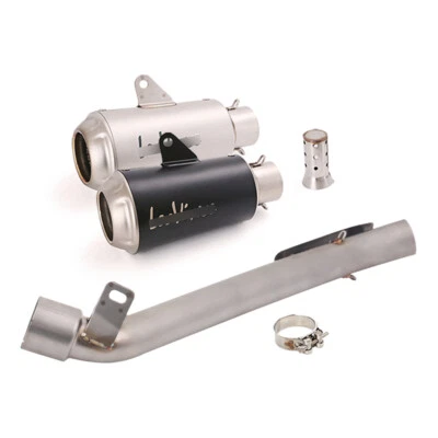 Tubo de escape medio deslizable 51 mm silenciador escape para Suzuki GSXR1000 2009-2011 Foto 1 de 4