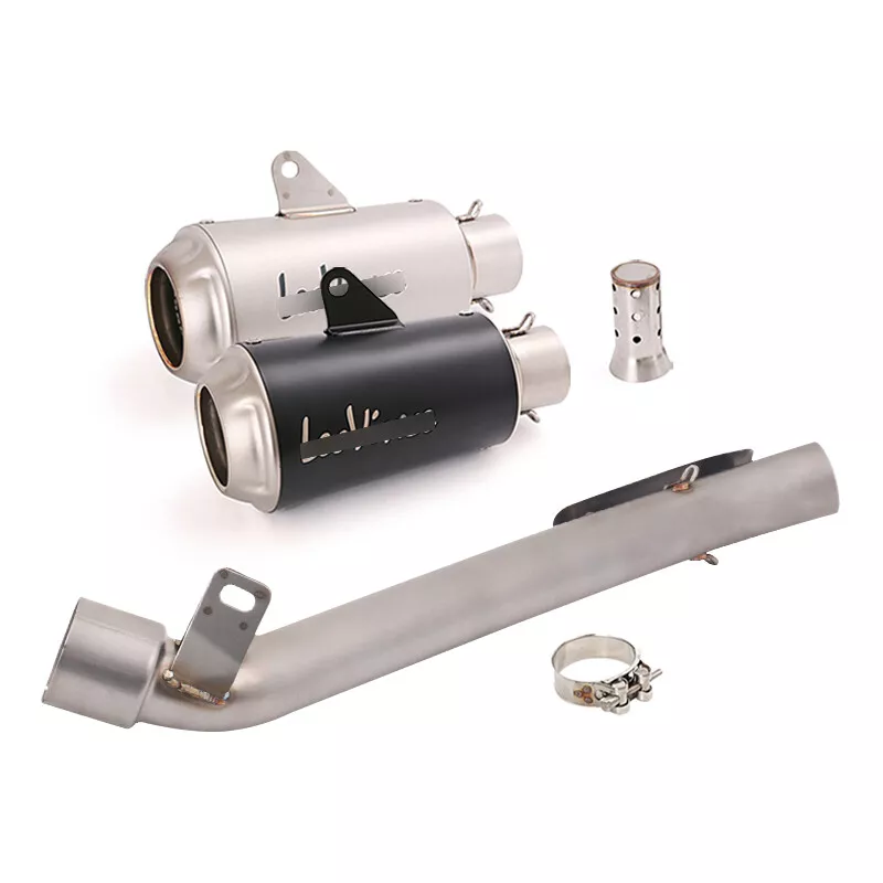 Tubo de escape medio deslizable 51 mm silenciador escape para Suzuki GSXR1000 2009-2011 Foto 1 de 4