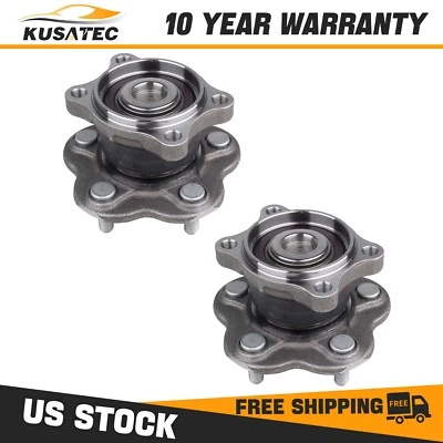 Par de conjuntos de cojinetes de cubo de rueda trasera para Nissan Altima 2002-2006 2004-08 Máxima Foto 1 de 4