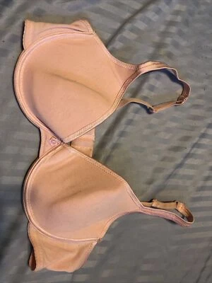 Розовый бюстгальтер пуш-ап Ornella из хлопковой смеси размер 36C - Изображение 1 из 4