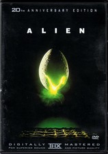 Alien 1 The Classic Horror Sci-Fi Movie on Dvd of Original with Sigourney Weaver