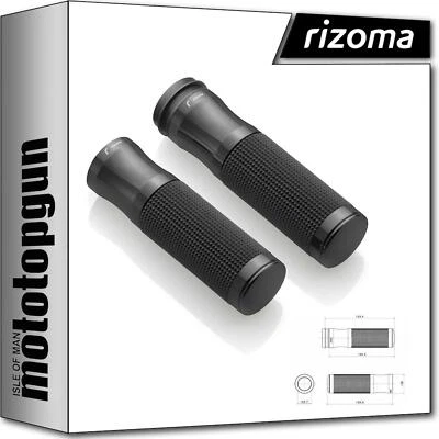 RIZOMA GRDW232Z01BS KNOBS Ø25.4 RIDE BY WIRE HARLEY-DAVIDSON FAT BOY 2019 19 — 第 1/3 张图片