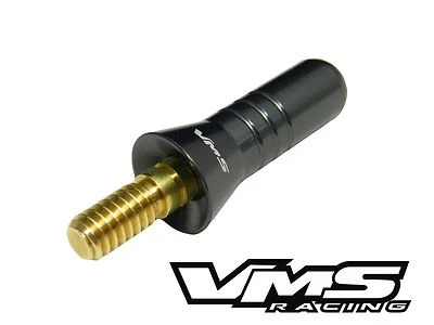 ANTENA CORTA VMS 1.5" GUNMETAL PARA HARLEY DAVIDSON CON TOUR-PAK Foto 1 de 3