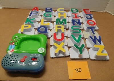 Leap Frog Fridge Phonic Magnetic Base with Sound and 26 Alphabet Letters O35 - Image 1 of 4