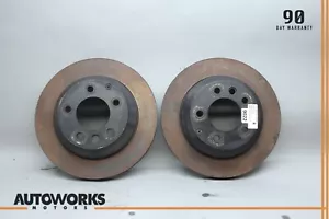 03-10 Porsche Cayenne S 955 Rear Left & Right Side Brake Disk Set Of 2 OEM - Picture 1 of 14