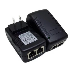 Enchufe adaptador fuente de alimentación inyector PoE 48V/0.5A 12V/24V/1A 15V/1.5A 12V/2A - Imagen 1 de 5