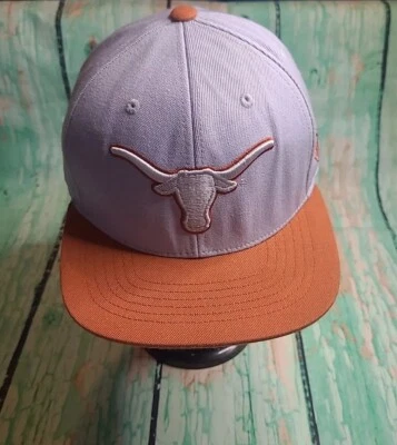  Texas Longhorns 合身帽子 世界上衣 尺寸 7 3/8 盖子 限定 — 第 1/4 张图片