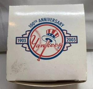 Yankees Vintage 100th anniversary 1903-2003 Wrist Watch With Original Box/Tin - Picture 1 of 22