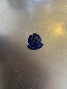 Volunteer Corps Curaçao Pin Blue - Picture 1 of 2