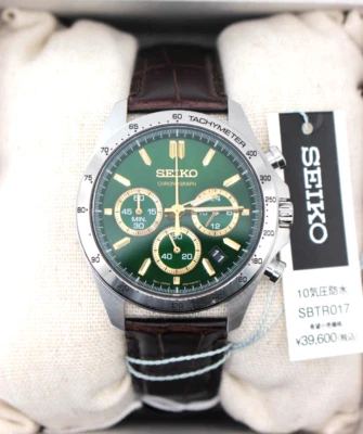 SEIKO Spirit SBTR017 Chronograph Men's Watch New in Box Authentic From Japan - Image 1 of 4
