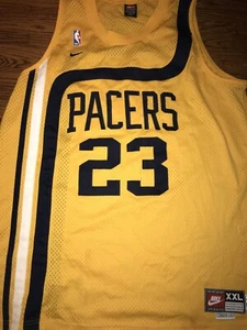 Camiseta deportiva INDIANA PACERS RON ARTEST NIKE XXL +2 Indiana Throwback METTA WORLD PEACE - Imagen 1 de 7