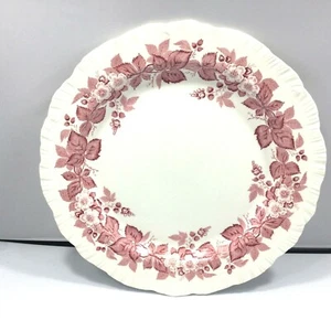 Vintage Wedgewood Serving Plate or Platter "Bramble of Etruria" Wild Roses Pink - Picture 1 of 11