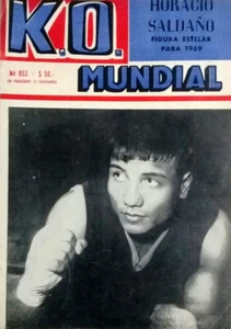 HORACIO SALDAÑO - BOXEO Original K.O MUNDIAL 853 - Argentina 1969 - Imagen 1 de 1