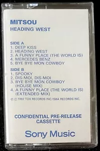 MITSOU – HEADING WEST – CASSETTE PROMO - Picture 1 of 3