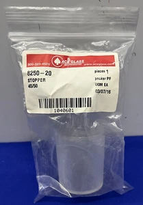 ACE GLASS 8250-20 TAPPO VETRO LUNGHEZZA INTERA CAVO GIUNTO 45/50 - Foto 1 di 6