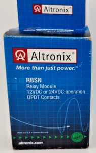 Altronix RBSN Relay Module 12/24DC DPDT Contacts - Picture 1 of 5
