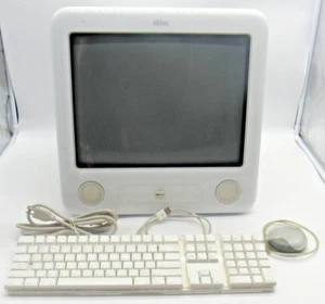 Apple A1002 eMac G4 PowerPC 1GB RAM 80GB HDD OS X 10.5 Leopard - Picture 1 of 2