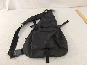 Piper Gear Black 16" X 21" One Shoulder Strap US Army ID Tag School Bag 33844 - Picture 1 of 1