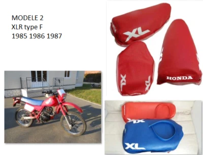 Housse de selle neuve adaptable pour Honda XLR 125 F 1985 86 87 - Photo 1/4