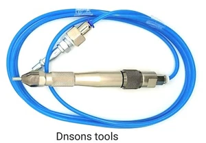 pneumatic air texturing gun for sand dust/matt/glit finish design on gold,silver - Picture 1 of 11