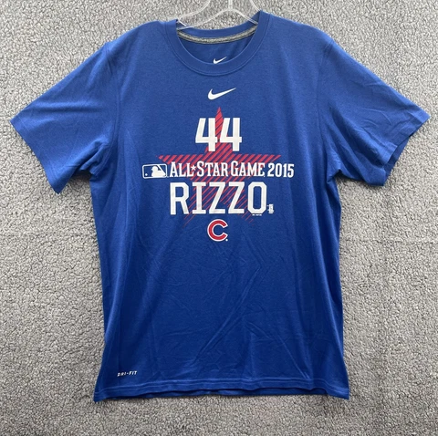 Nike Dri Fit Chicago Cubs Men’s Nike Rizzo #44 Size Medium All Start Game 2015 Cover