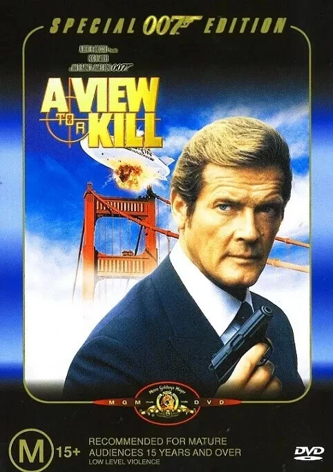 A VIEW TO A KILL - James BOND DVD 007  FAST! FREE! POSTAGE! AUS!🍿 - Image 1 of 1