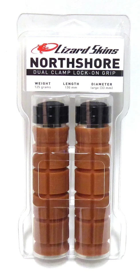 Lizard Skins North Shore Double Lock On Grips Gum - Image 1 of 1