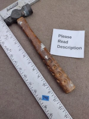 Ampco Non Sparking Safety Hammer Ball Peen H2 Tools ALBR 12" Wood Handle Pein  . - Image 1 of 4