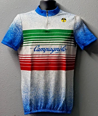 GIESSEGI Campagnolo 1/4 Zip Cycling Jersey Men's SZ: 5 Multi-Color - Used - Image 1 of 4