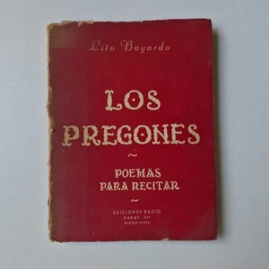 Lito Bayardo - Los pregones - Poemas para recitar - Dedicado a Libero Badii - Picture 1 of 6