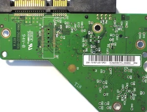 WD1602ABKS-18N8A0 (2061-701537-U00 10PD1) 2060-701537-004 REV A 160gb Sata PCB - Picture 1 of 1