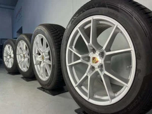 Porsche Cayenne 20 Inch E3 II Coupe Winter Wheels 900Km Hankook DOT2023 7mm - Picture 1 of 6