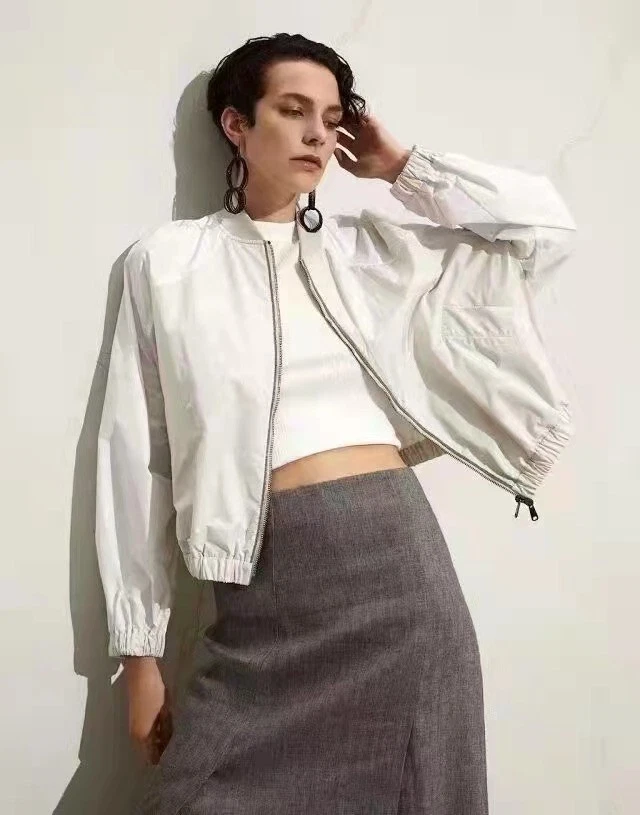 Jaqueta bombardeiro Brunello Cucinelli nova em folha com defeito - Imagem 1 de 4