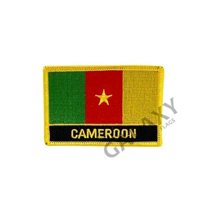 Cameroon Patch / Cameroon Flag / Iron On - Picture 1 of 1