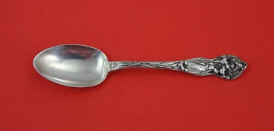 Floral Series by Watson Sterling Silver Place Soup Spoon w/ lily 7" - Image 1 of 2