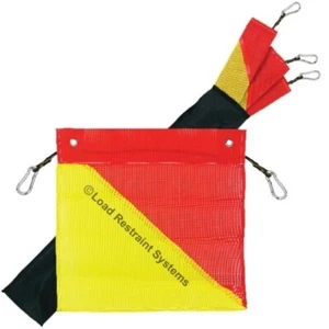 (4 Pack) Transport Vehicle Oversize Flags, Over Dimensional Flags, Oversize Load - Picture 1 of 1