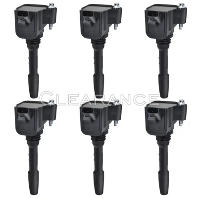 6 Ignition Coils Pack For BMW 340I 430I 540I 640I 740I M240I X4 3.0L L6 UF750 Foto 1 de 4