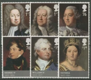 Gran Bretaña 2011 Monarquía Británica Das Haus Hannover 3144/49 MNH. - Imagen 1 de 1