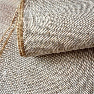 1697. Natural 100% Linen Fabric, 155 cm wide, Heavy weight, Price per 1/2 - Image 1 of 2