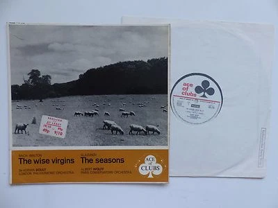 BACH Walton Wise virgins GLAZUNOV Seasons ADRIAN BOULT ALBERT WOLFF ACL218 MONO - Photo 1/2