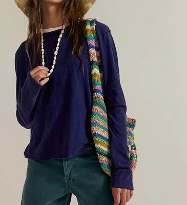 Camiseta manga larga We The Free People Nova talla M gris nueva con etiquetas $48 Foto 1 de 3