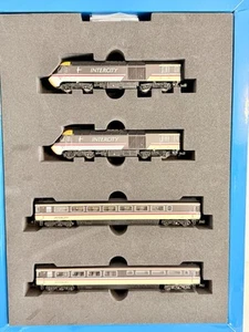 Dapol 2D-019-014 N Gauge 4-Car HST Bookset Intercity Swallow Livery MIB! - Picture 1 of 2