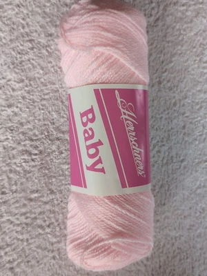 Hilo para bebé Herrschners acrílico de 3 capas 2 oz. Rosa vintage  Foto 1 de 4