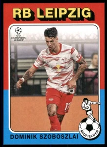 2021 Topps UEFA Champions League '75-76 Footballer Dominik Szoboszlai RB Leipzig - Picture 1 of 2